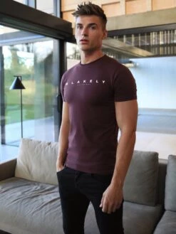 Colton T-Shirt - Burgundy 11 Colton T-Shirt - Burgundy -Cheap Clothing Store 078DelawareBurgundy1D 1