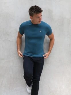 Anchor T-Shirt - Teal Green -Cheap Clothing Store 080ANikeGreen01D