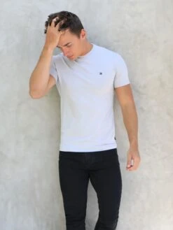 Initial Crew T-Shirt - Stone 13 Initial Crew T-Shirt - Stone -Cheap Clothing Store 080CStone 02D