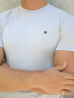 Initial Crew T-Shirt - Stone 10 Initial Crew T-Shirt - Stone -Cheap Clothing Store 080CStone 04D