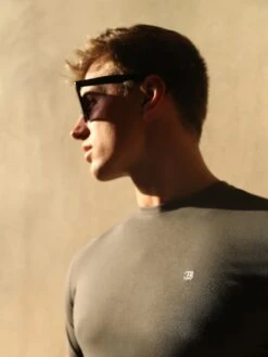 Initial Crew T-Shirt - Charcoal -Cheap Clothing Store 080C CHARCOAL 04D