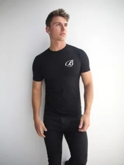 Vita Slim Fit T-Shirt - Black -Cheap Clothing Store 080IMBlack 04D