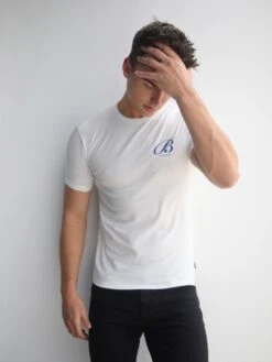 Vita Slim Fit T-Shirt - Flat White -Cheap Clothing Store 080IMFlatwhite 02D