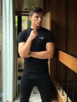 Monaco T-Shirt - Black -Cheap Clothing Store 080MOBlackD 3