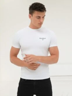 Riviera Initial T-Shirt - White -Cheap Clothing Store 080SWHITELEADD