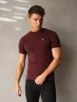 Livorno T-Shirt - Burgundy 10 Livorno T-Shirt - Burgundy -Cheap Clothing Store 1015Burgundy 04D