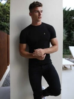 Conway T-Shirt - Black -Cheap Clothing Store 1015GBlack3D