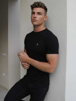 Conway T-Shirt - Black -Cheap Clothing Store 1015GBlack4D