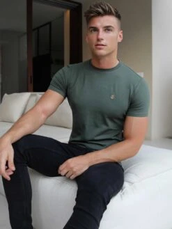 Conway T-Shirt - Green -Cheap Clothing Store 1015GGreen3D