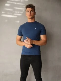 Pescara T-Shirt - Navy -Cheap Clothing Store 1015Navy 01D