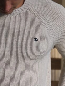 Olton Knit Jumper - Beige -Cheap Clothing Store 1267 BEIGE 02D