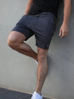 Sorrento Stretch Fit Shorts - Charcoal -Cheap Clothing Store 1342SorrentoShortsCharcoal2