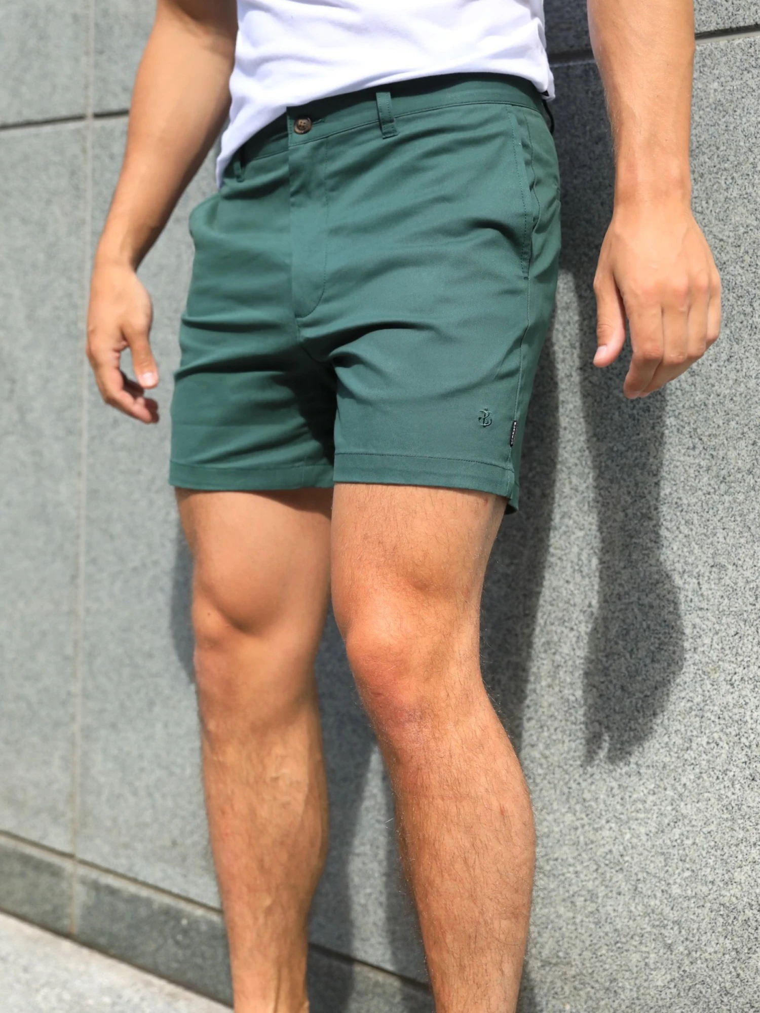 Sanremo Chino Shorts - Green 5 Sanremo Chino Shorts - Green - Image 3
