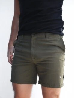Stretch Chino Shorts - Khaki 7 Stretch Chino Shorts - Khaki -Cheap Clothing Store 1349LKhaki 01D