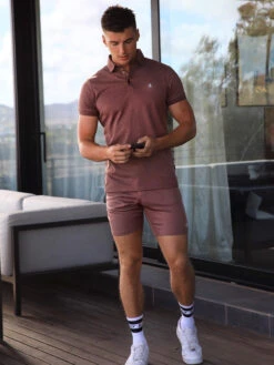 Sorrento Stretch Fit Shorts - Burgundy -Cheap Clothing Store 1592SorrentoPoloBurgundyTed3DCompressed 8d2bed58 8ded 42fb 949c 04ee417ea598