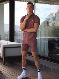 Sorrento Polo - Burgundy -Cheap Clothing Store 1592SorrentoPoloBurgundyTed4DCompressed