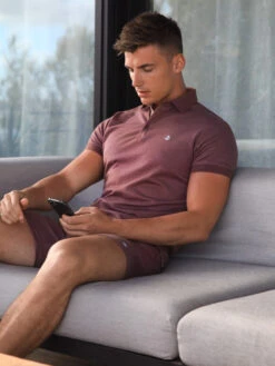 Sorrento Polo - Burgundy -Cheap Clothing Store 1592SorrentoPoloBurgundyTed5DCompressed