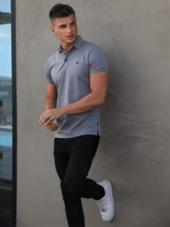 Sorrento Polo - Grey 14 Sorrento Polo - Grey -Cheap Clothing Store 1592SorrentoPoloGrey3DCompressed