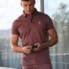 Sorrento Polo - Burgundy -Cheap Clothing Store 1592 burgundy newlead