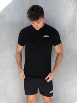 Slim Training T-Shirt - Black -Cheap Clothing Store 1802TBlack 09D