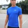 Slim Training T-Shirt - Primary Blue -Cheap Clothing Store 1802TBlue02D1