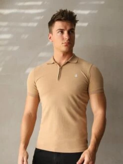 Aspen Polo - Tan -Cheap Clothing Store 1804ATan 03D