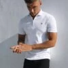 Aspen Polo - White -Cheap Clothing Store 1804Zip UpPoloWhite1D