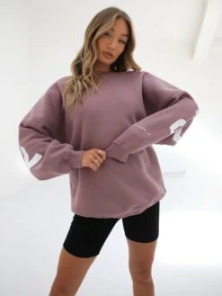 Isabel Oversized Jumper - Dusty Pink 8 Isabel Oversized Jumper - Dusty Pink -Cheap Clothing Store 1846AIsabelPink4D