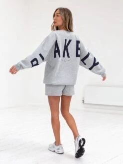 Isabel Oversized Jumper - Marl Grey 10 Isabel Oversized Jumper - Marl Grey -Cheap Clothing Store 1846AMarlGrey 04D