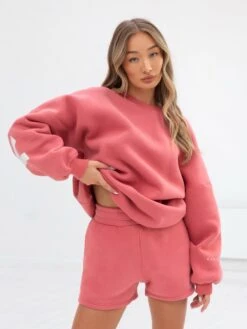 Isabel Oversized Jumper - Sunrise Coral -Cheap Clothing Store 1846ASandRed 01D