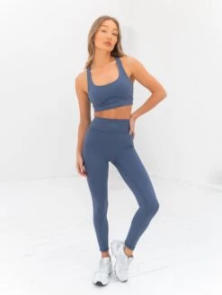 Ultimate Active Leggings - Blue -Cheap Clothing Store 1850 2MIDBLUELEGGINGS04D