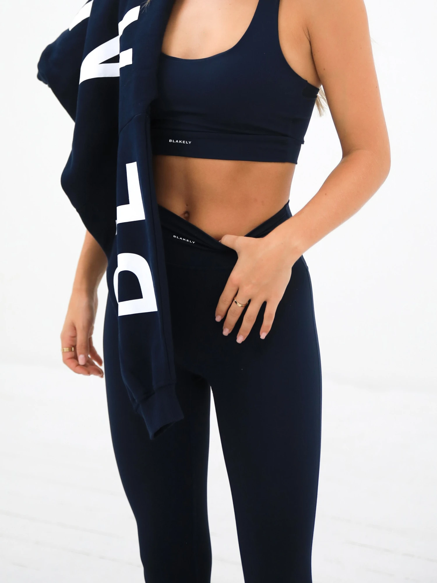Ultimate Active Leggings - Navy Blue 4 Ultimate Active Leggings - Navy Blue - Image 2