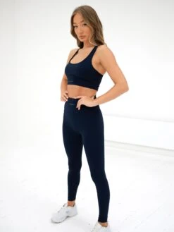 Ultimate Active Leggings - Navy Blue 9 Ultimate Active Leggings - Navy Blue -Cheap Clothing Store 1850 2navyD 2