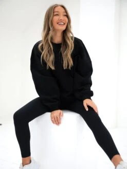 Ultimate Soft Leggings - Black -Cheap Clothing Store 1850 3BLACKD 2