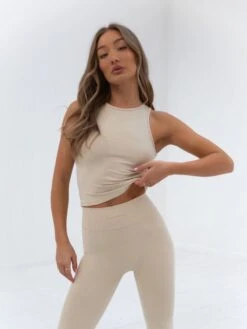 Ultimate Soft Leggings - Bone -Cheap Clothing Store 1850 3Bone 04D