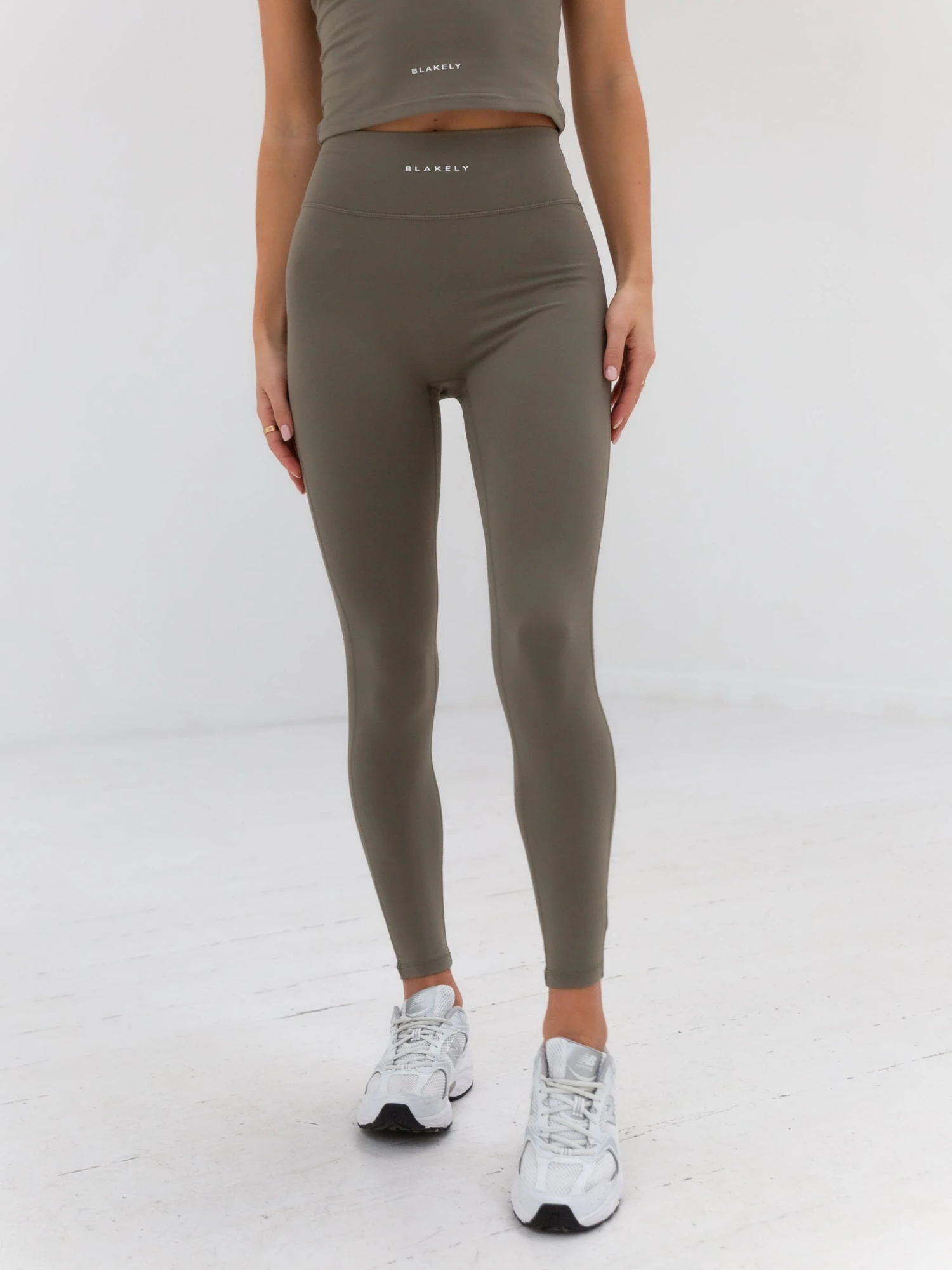 Ultimate Soft Leggings - Safari Green 7 Ultimate Soft Leggings - Safari Green - Image 5