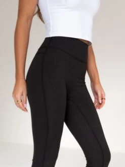 Sofia Soft Leggings - Black 9 Sofia Soft Leggings - Black -Cheap Clothing Store 1850 4Black 02D