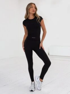 Series Leggings - Black -Cheap Clothing Store 1850AWBlack 04D
