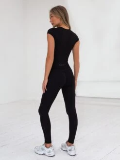 Series Leggings - Black -Cheap Clothing Store 1850AWBlack 05D