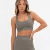 Ultimate Active Bra - Safari Green