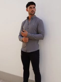 Jenson Shirt - Grey -Cheap Clothing Store 1855GgreyD