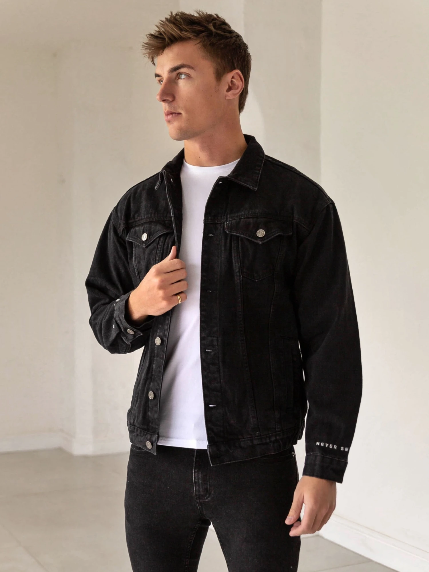 Greenwich Denim Jacket - Black 3 Greenwich Denim Jacket - Black