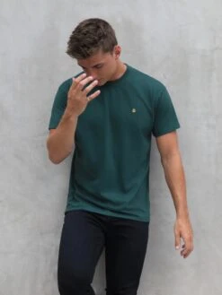 Anchor Relaxed T-Shirt - Dark Green -Cheap Clothing Store 1966AGreen03D