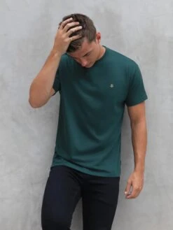 Anchor Relaxed T-Shirt - Dark Green -Cheap Clothing Store 1966AGreen05D
