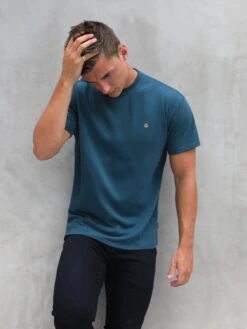 Anchor Relaxed T-Shirt - Teal Green -Cheap Clothing Store 1966ANikeGreen06D