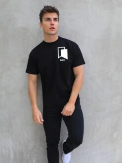 Revolve Relaxed T-Shirt - Black 13 Revolve Relaxed T-Shirt - Black -Cheap Clothing Store 1966Black 01D