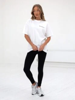 Active Studios Oversized T-Shirt - White 13 Active Studios Oversized T-Shirt - White -Cheap Clothing Store 196BSFlatWhite 07D