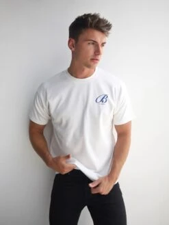 Vita Relaxed T-Shirt - Flat White -Cheap Clothing Store 196IMFlatwhite 03D