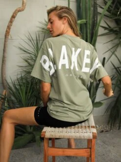 Isabel Oversized T-Shirt - Olive -Cheap Clothing Store 196IWOLIVED 1