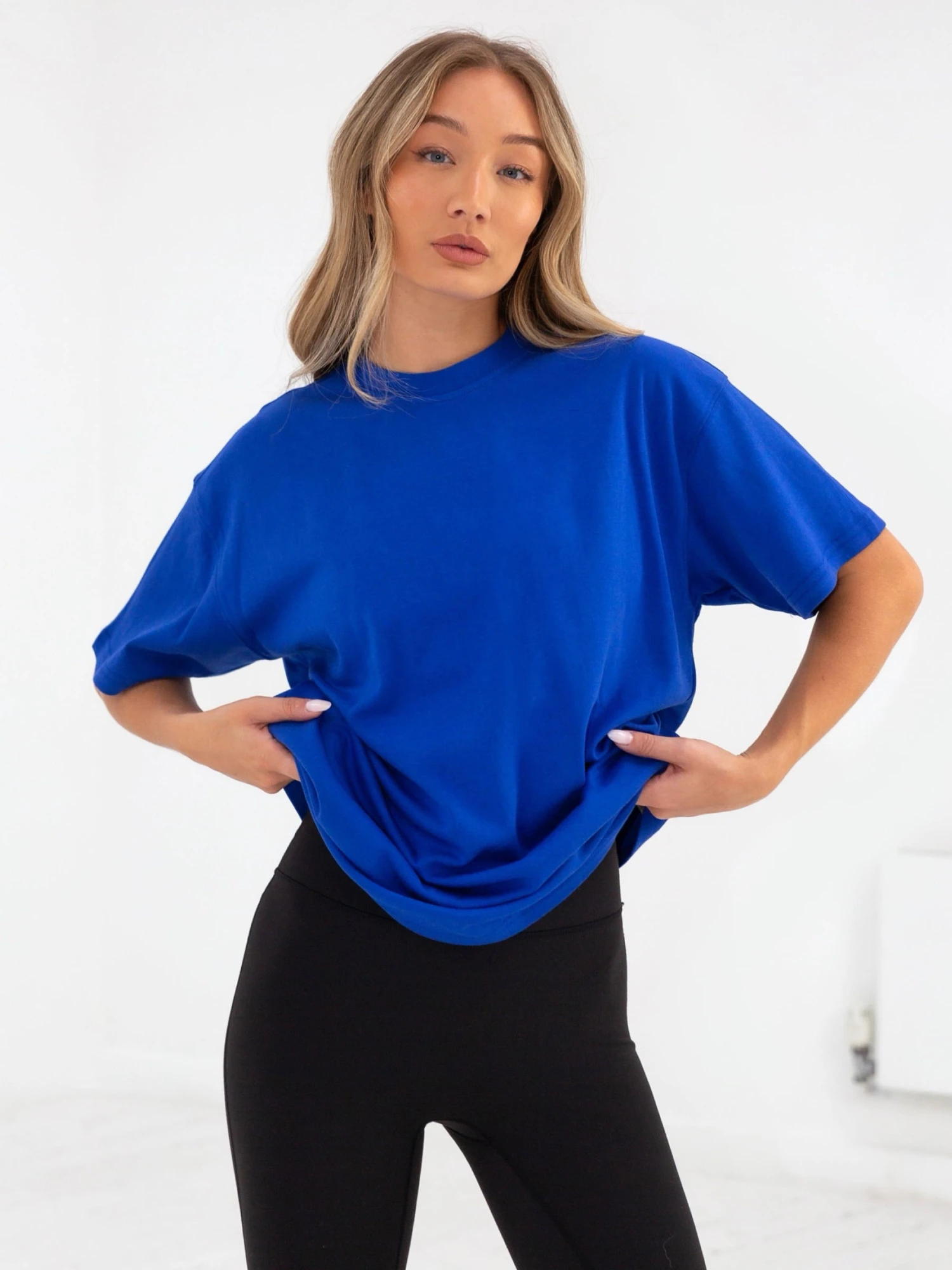 Isabel Oversized T-Shirt - Cobalt Blue 7 Isabel Oversized T-Shirt - Cobalt Blue - Image 5